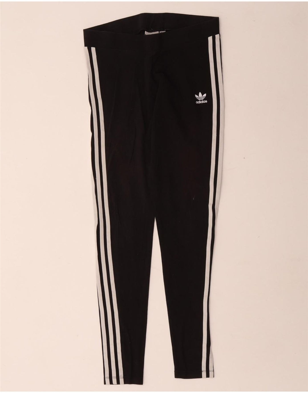 Adidas Womens Leggings UK 12 Medium Black