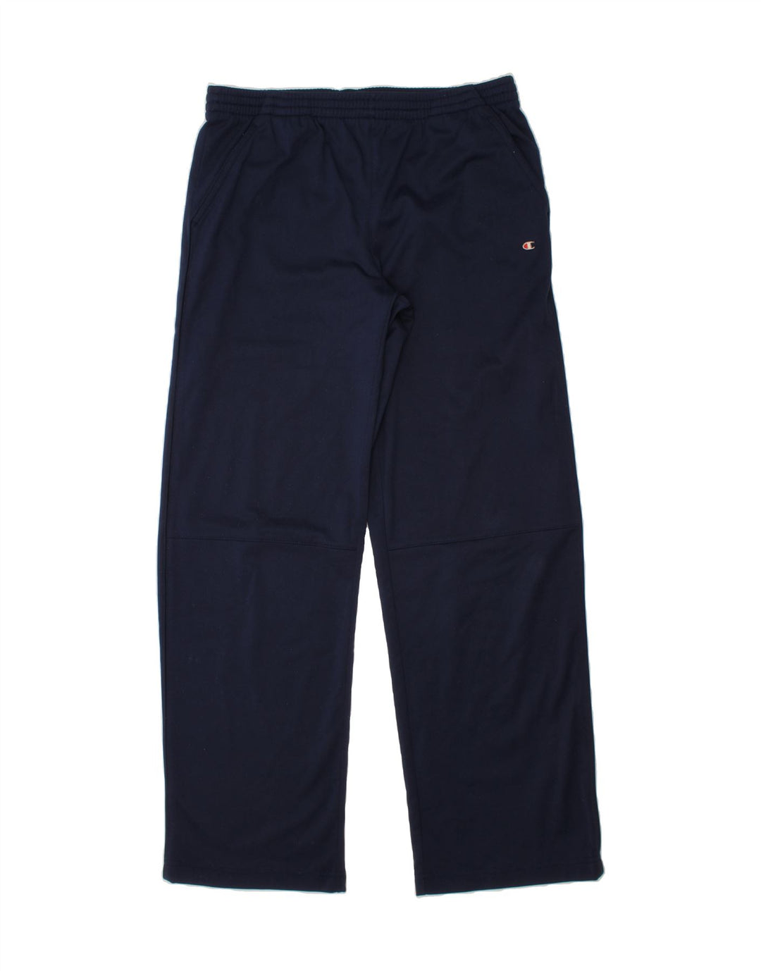 CHAMPION Boys Tracksuit Trousers 11-12 Years Large Navy Blue Polyester Vintage Champion and Second-Hand Champion from Messina Hembry 