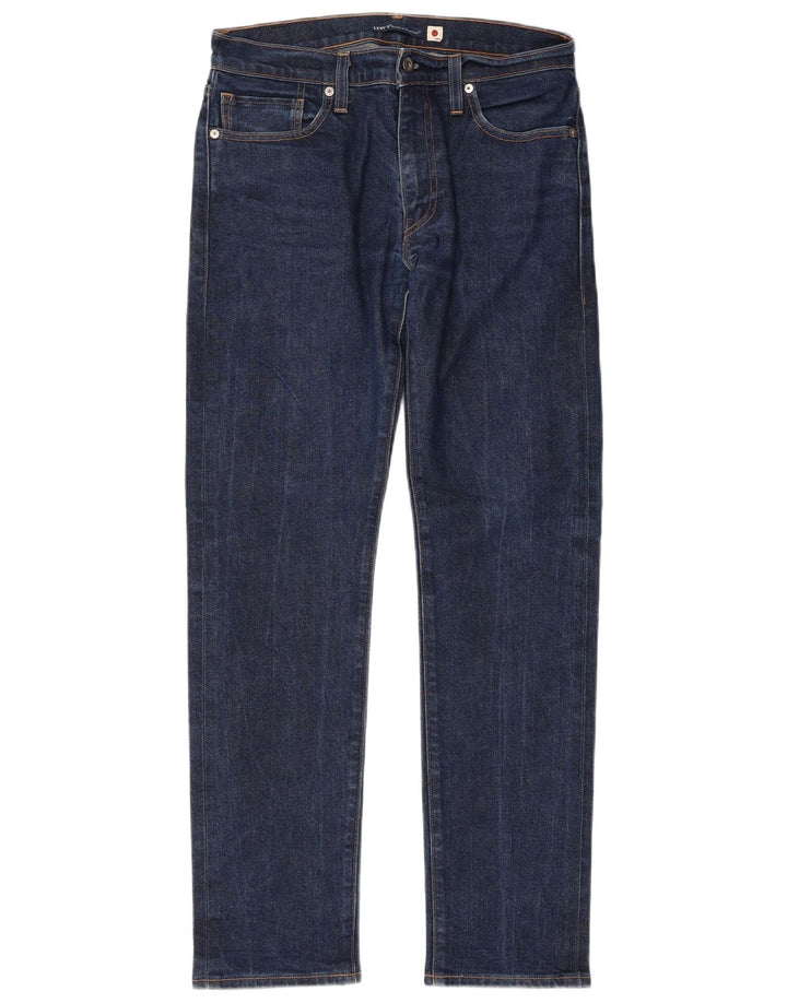 Levi's Mens 511 Slim Jeans W32 L32 Navy Blue Cotton