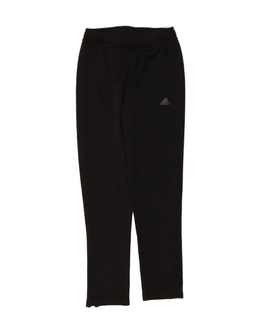 ADIDAS Boys Aeroready Tracksuit Trousers 11-12 Years  Black Polyester Vintage Adidas and Second-Hand Adidas from Messina Hembry 