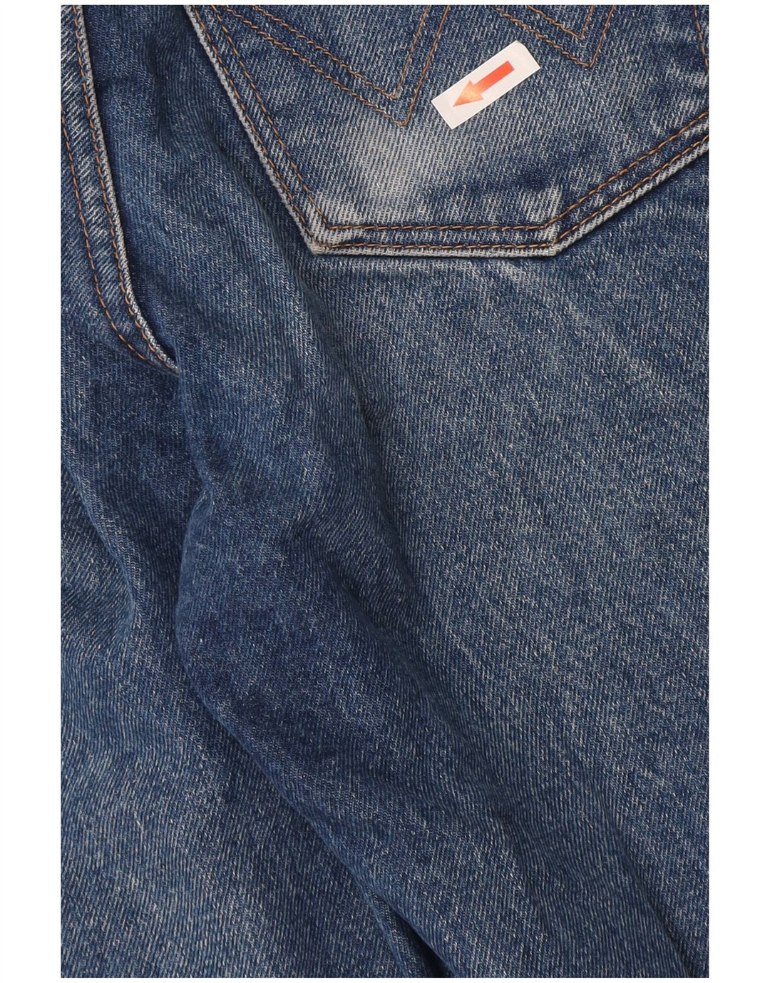 Wrangler Mens Straight Jeans W31 L31 Blue Cotton