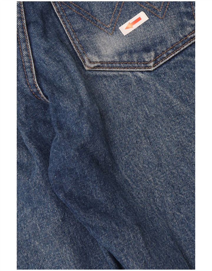 Wrangler Mens Straight Jeans W31 L31 Blue Cotton