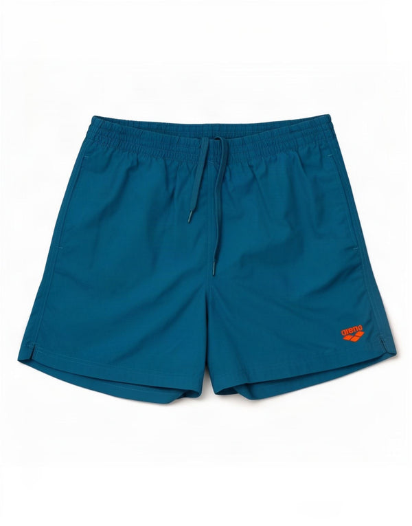 Arena Mens Swimming Shorts Large Blue Nylon