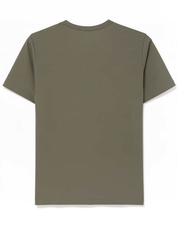 Cos Mens Regular Fit T-Shirt Top Medium Green Cotton