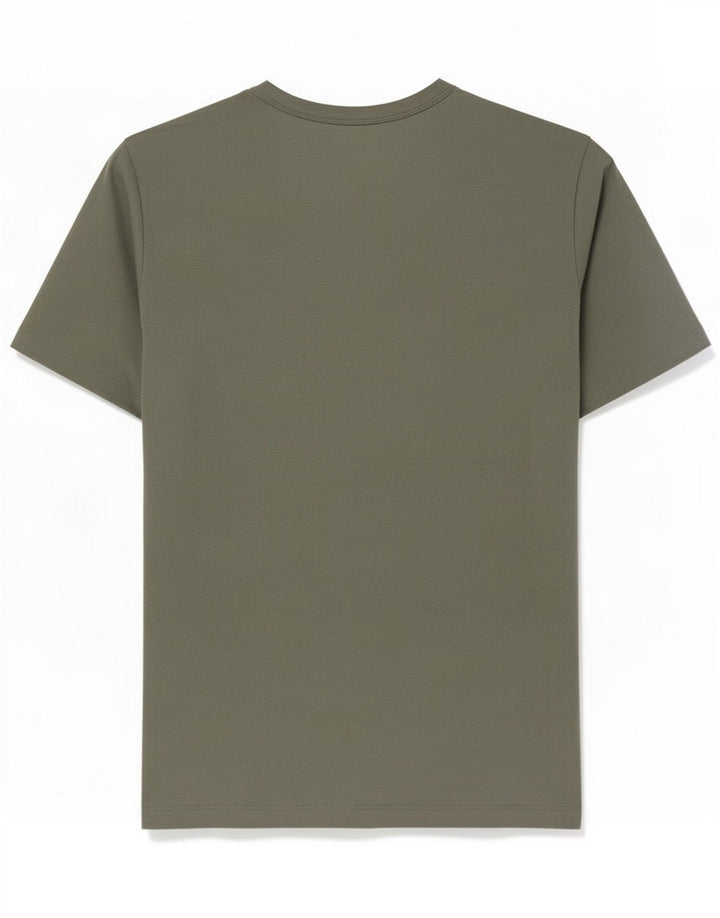Cos Mens Regular Fit T-Shirt Top Medium Green Cotton