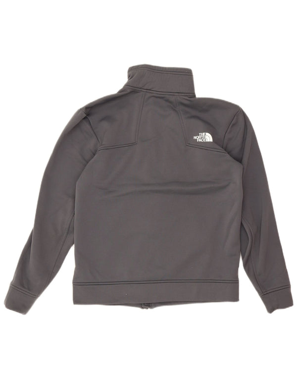 The North Face Mens Tracksuit Top Jacket Small Grey Polyester