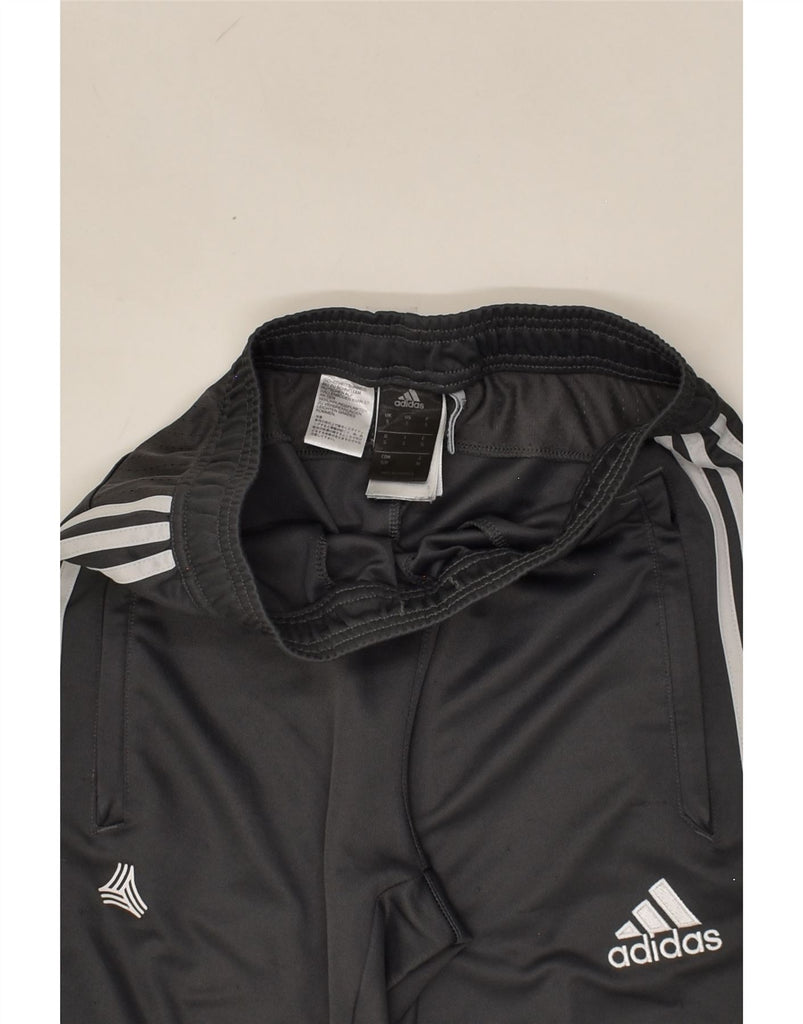 ADIDAS Womens Climalite Tracksuit Trousers UK 10 Small Grey Polyester | Vintage Adidas | Thrift | Second-Hand Adidas | Used Clothing | Messina Hembry 