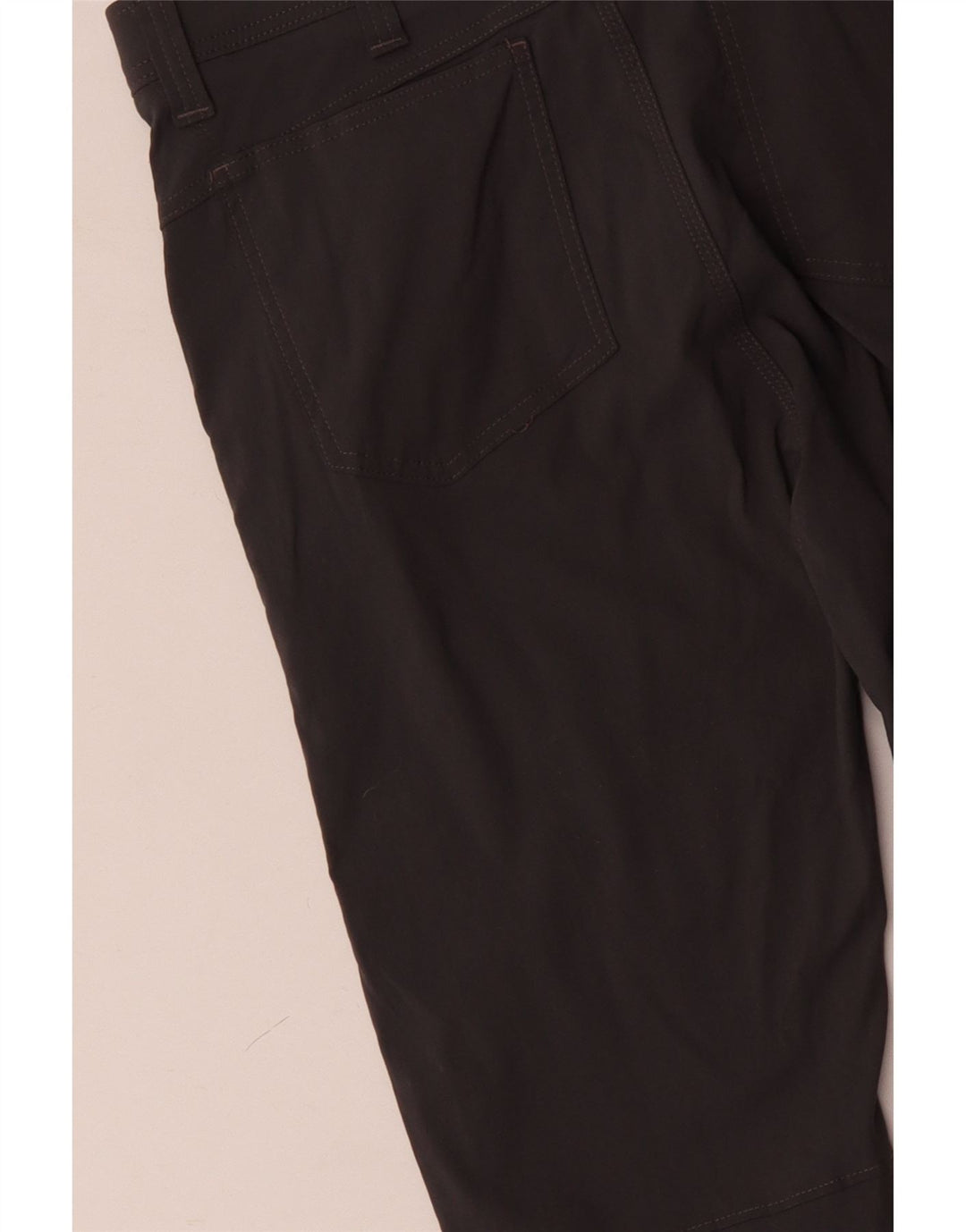 Wrangler Mens Slim Casual Trousers W36 L34 Grey Nylon