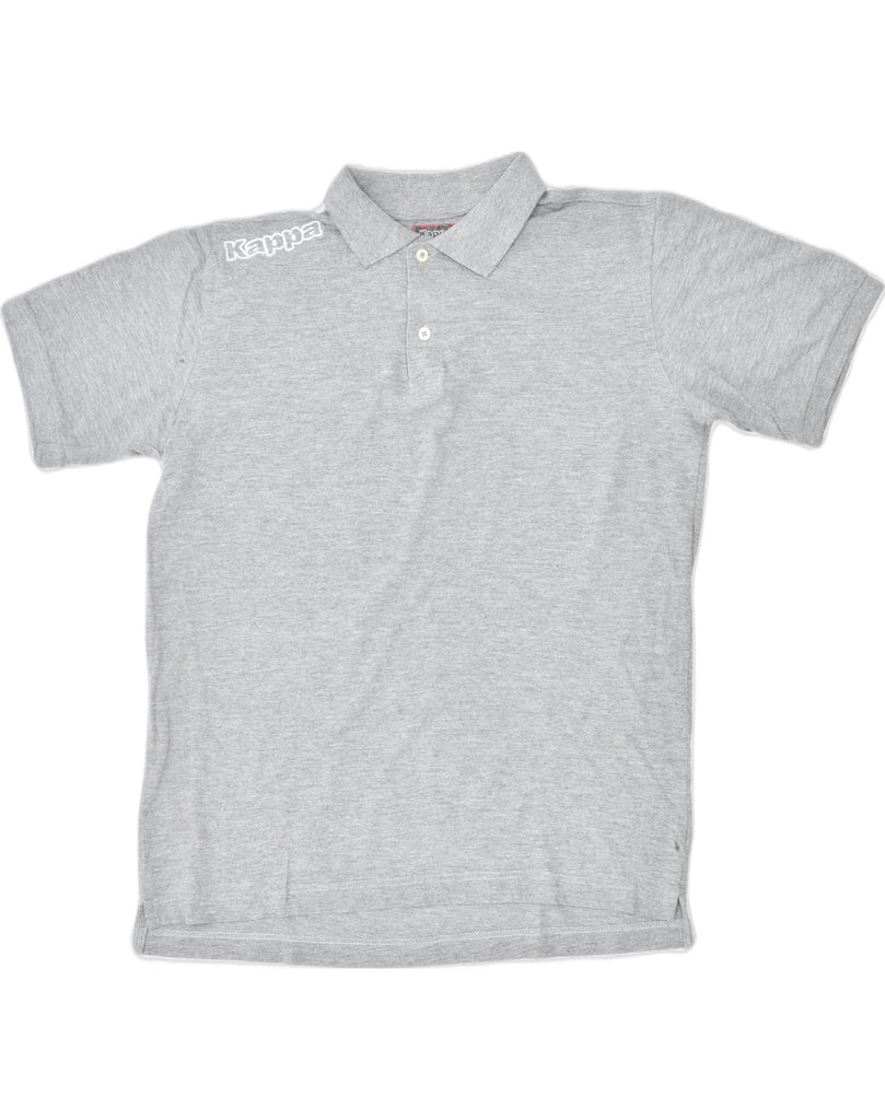 KAPPA Mens Polo Shirt XL Grey Cotton | Vintage | Thrift | Second-Hand | Used Clothing | Messina Hembry 