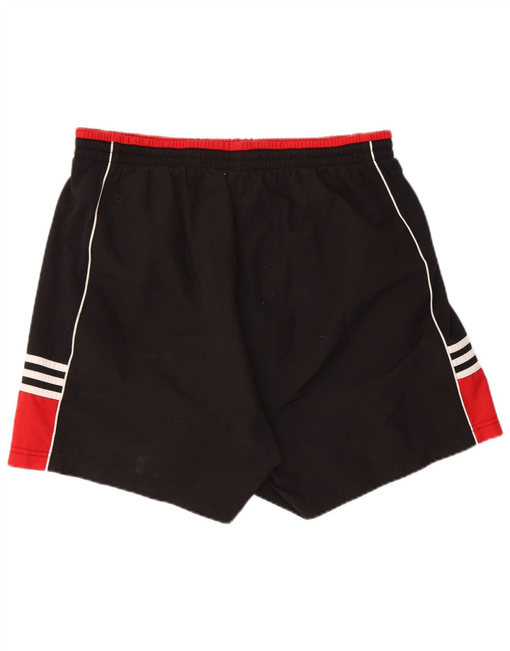 Adidas Mens Sport Shorts UK 38 Medium  Black Colourblock Polyester