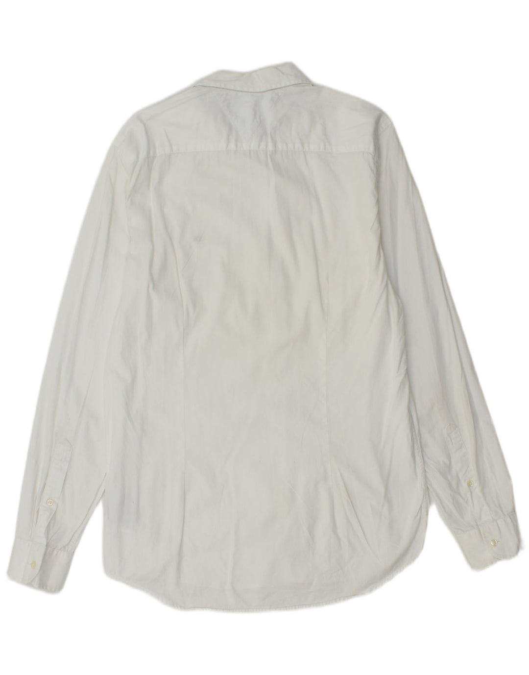 Tommy Hilfiger Mens Slim Fit Shirt Large White Cotton