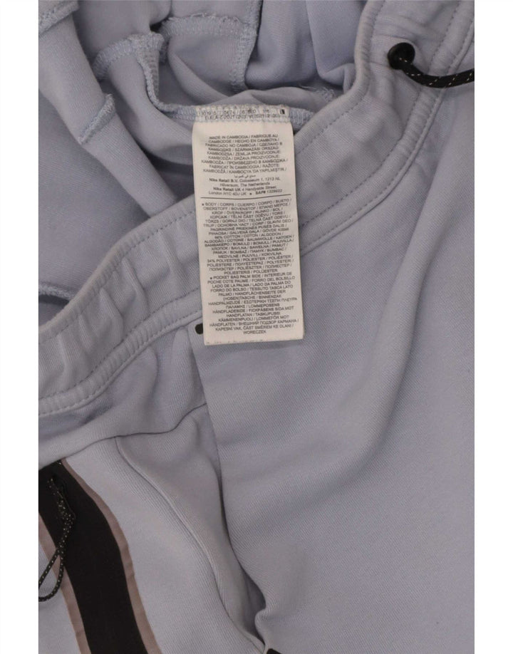Nike Mens Tracksuit Trousers Joggers Large Blue Cotton