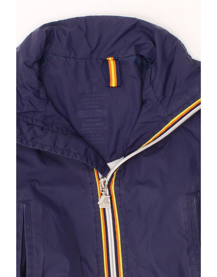 K-WAY Baby Boys Bomber Jacket 18-24 Months Navy Blue Vintage K-Way and Second-Hand K-Way from Messina Hembry 