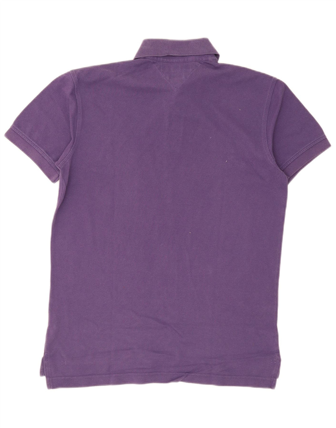 Tommy Hilfiger Mens Polo Shirt Medium Purple Cotton
