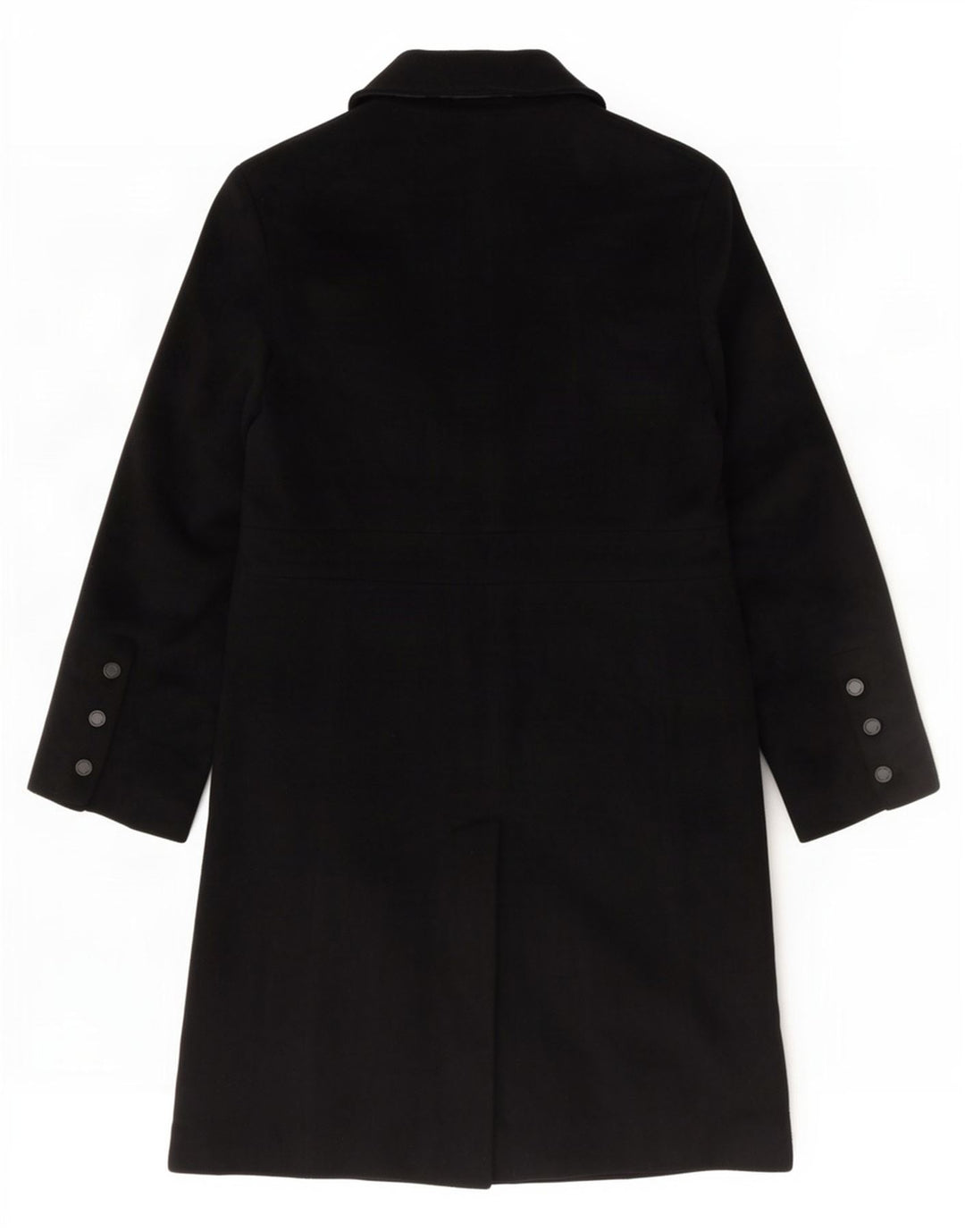 Calvin Klein Womens Overcoat US 6 Medium Black Angora