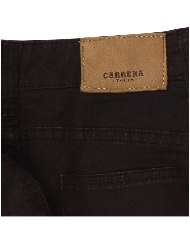 CARRERA Mens 753 Straight Casual Trousers W30 L30  Black