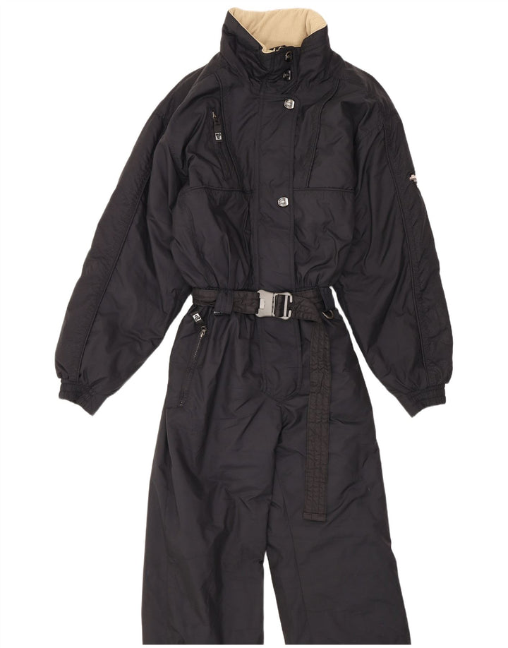 Brugi Womens Ski Jumpsuit IT 48 XL Black Polyester Sports