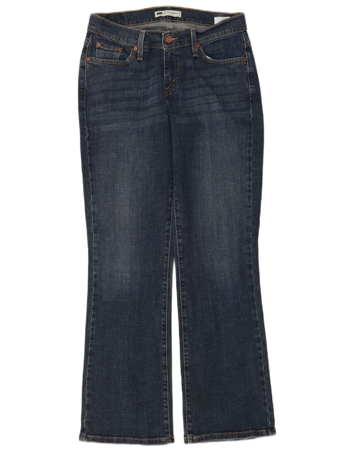 Levi's Womens 529 Curvy Bootcut Jeans W31 L32 Blue Cotton