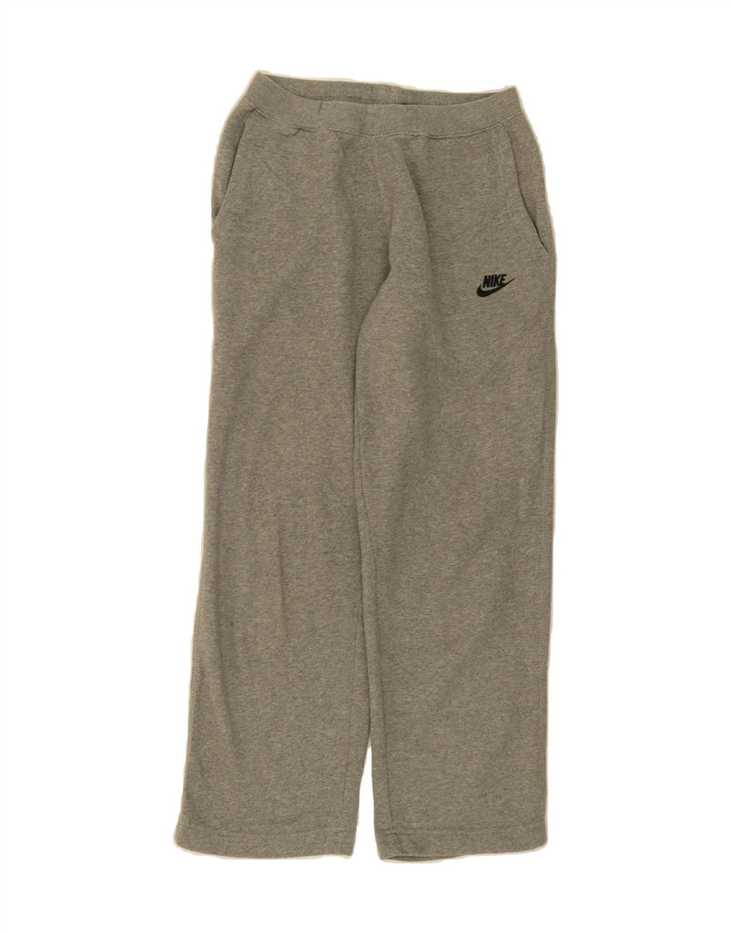 NIKE Boys Tracksuit Trousers 10-11 Years Medium Grey Cotton Vintage Nike and Second-Hand Nike from Messina Hembry 