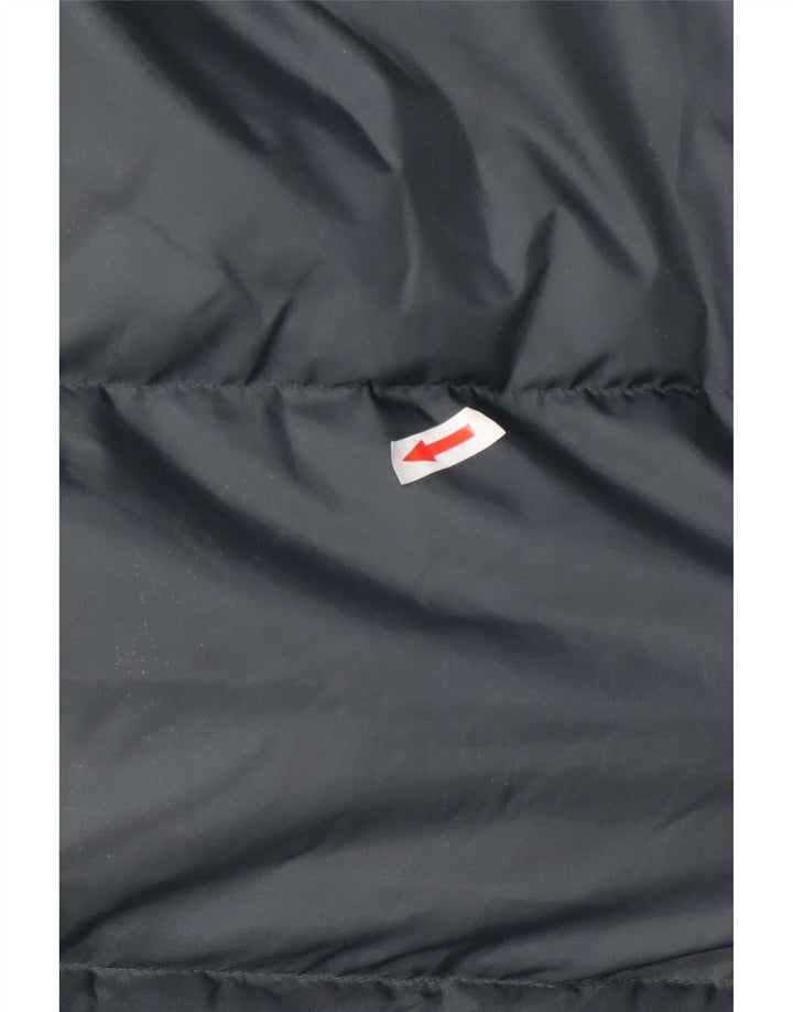 Diadora Mens Hooded Padded Coat UK 40 Large Navy Blue Polyamide