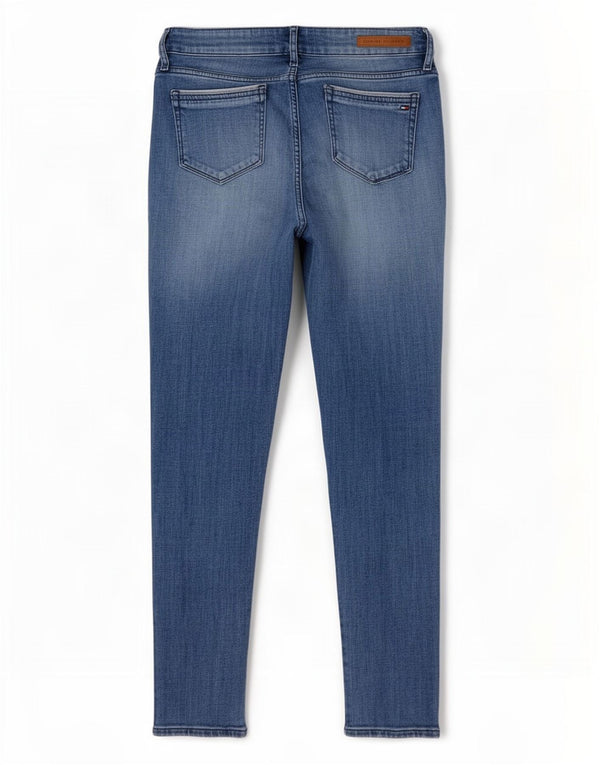 Tommy Hilfiger Womens Venice RW Skinny Jeans W29 L32 Blue Cotton