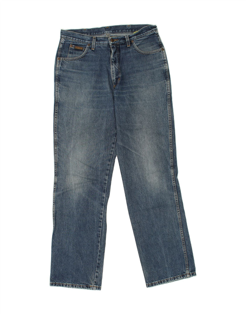 WRANGLER Mens IDAHO Straight Jeans W34 L34  Blue Cotton Vintage Wrangler and Second-Hand Wrangler from Messina Hembry 