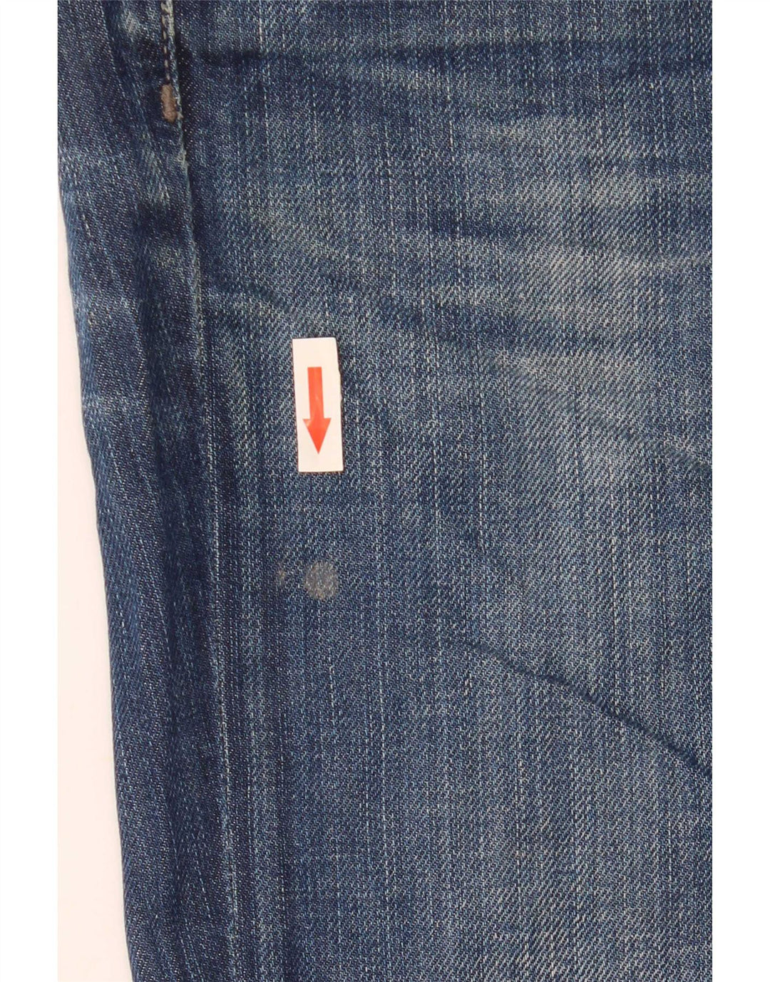 Diesel Mens Ronhary Stretch Bootcut Jeans W29 L30 Navy Blue Cotton