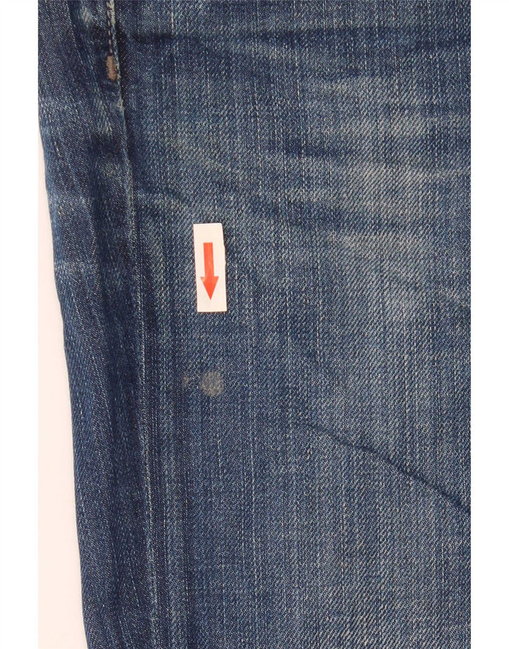 Diesel Mens Ronhary Stretch Bootcut Jeans W29 L30 Navy Blue Cotton