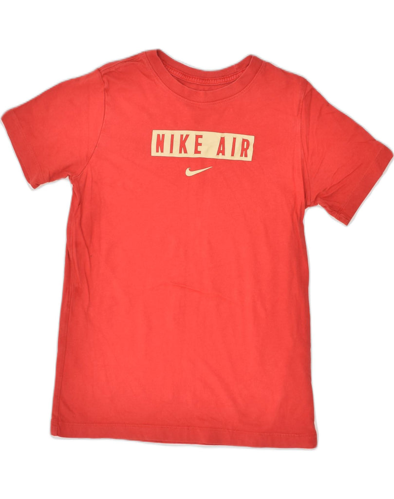 NIKE Boys Graphic T-Shirt Top 11-12 Years Large Red Cotton | Vintage Nike | Thrift | Second-Hand Nike | Used Clothing | Messina Hembry 