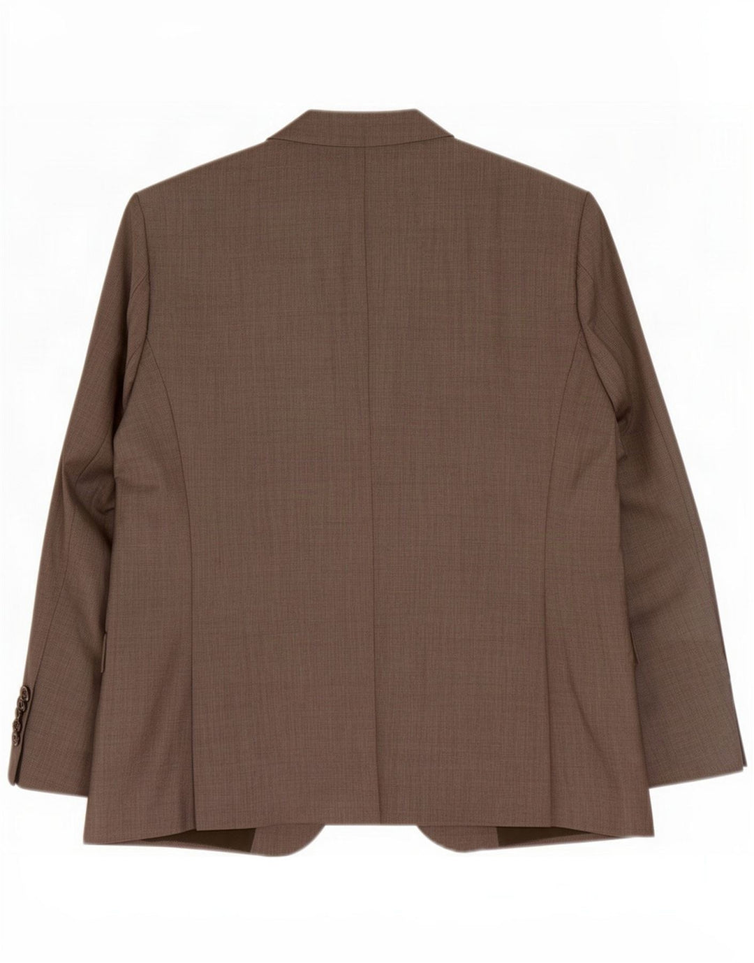 Marks & Spencer Mens 1 Button Blazer Jacket UK 40 Medium Beige Wool