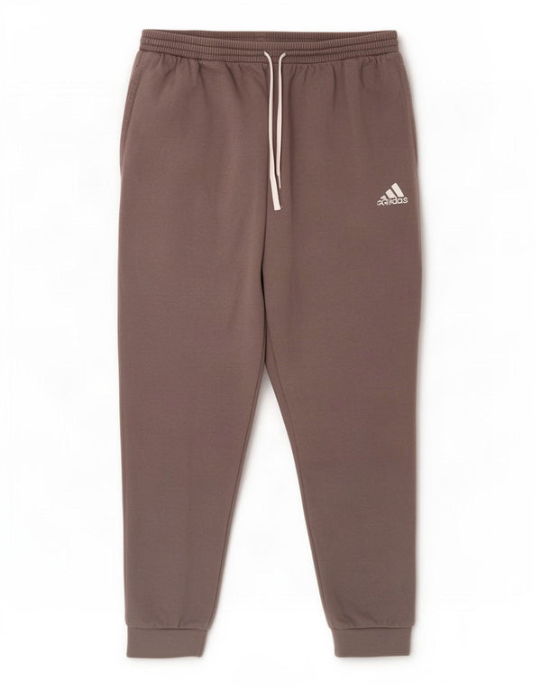 Adidas Mens Tracksuit Trousers Joggers XL Grey Cotton