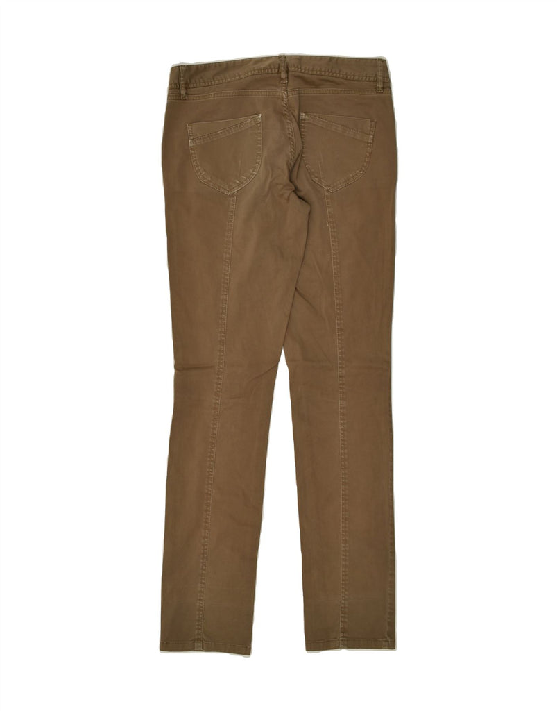 MASSIMO DUTTI Womens Skinny Chino Trousers EU 38 Small W28 L33 Brown | Vintage Massimo Dutti | Thrift | Second-Hand Massimo Dutti | Used Clothing | Messina Hembry 