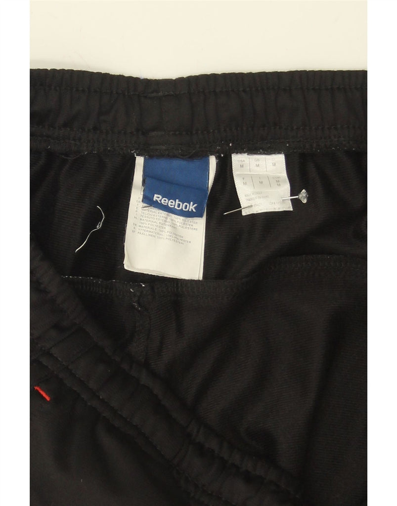 REEBOK Mens Tracksuit Trousers Medium  Black Polyester Vintage Reebok and Second-Hand Reebok from Messina Hembry 