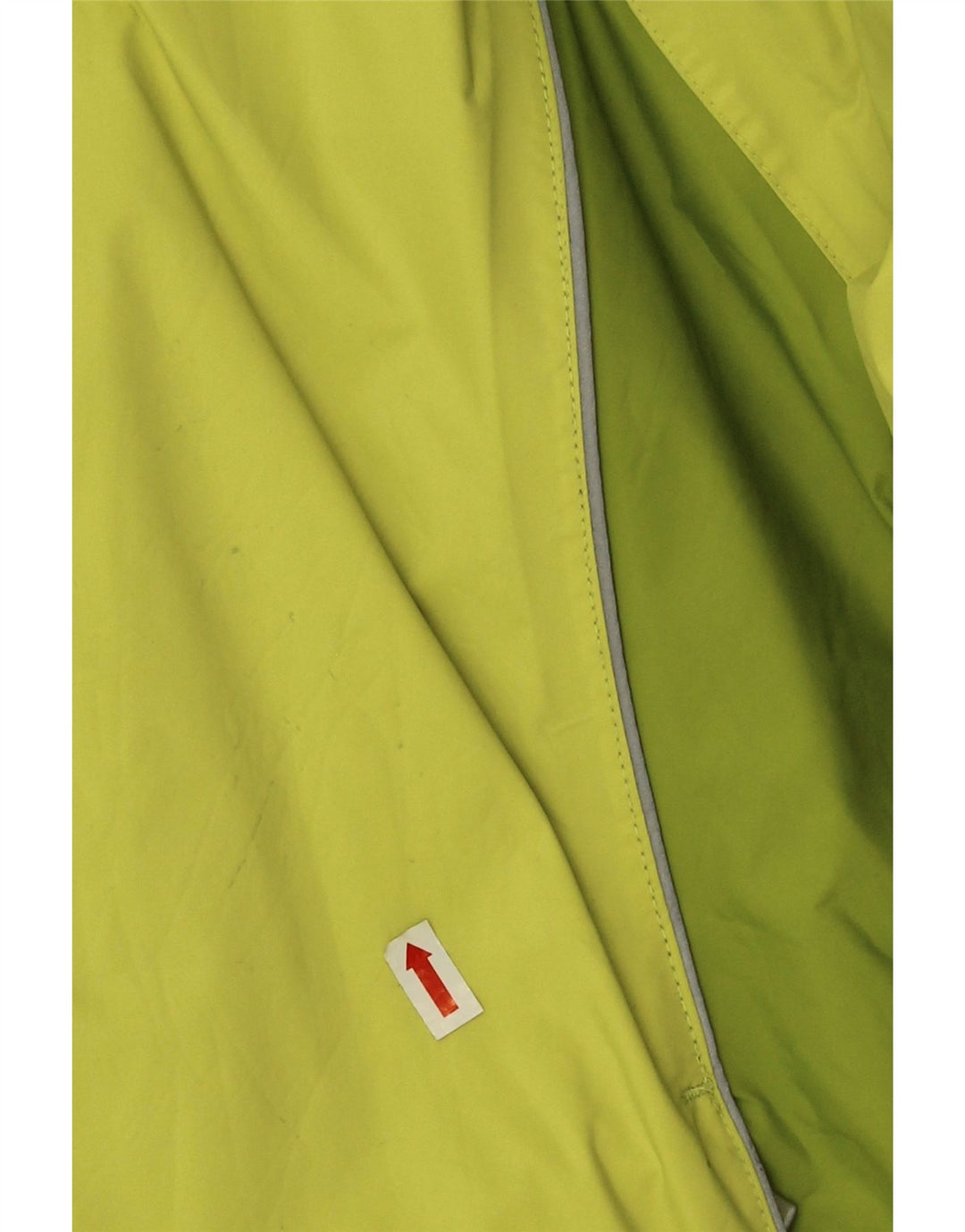 K-Way Womens Rain Jacket IT 42 Medium Green Colourblock Polyester