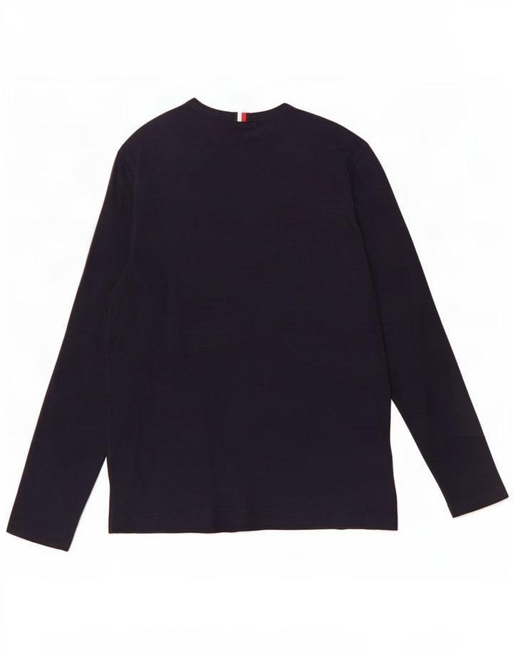 Tommy Hilfiger Mens Regular Fit Top Long Sleeve Large Navy Blue