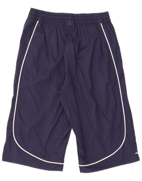 Nike Mens Bermuda Sport Shorts Large Navy Blue Cotton
