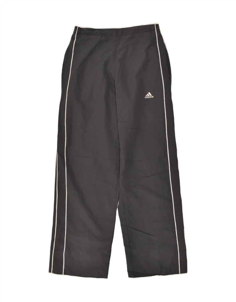 ADIDAS Girls Tracksuit Trousers 15-16 Years Grey Polyester | Vintage Adidas | Thrift | Second-Hand Adidas | Used Clothing | Messina Hembry 