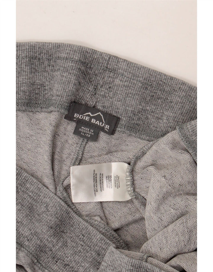 EDDIE BAUER Womens Sport Shorts UK 18 XL  Grey Flecked Cotton