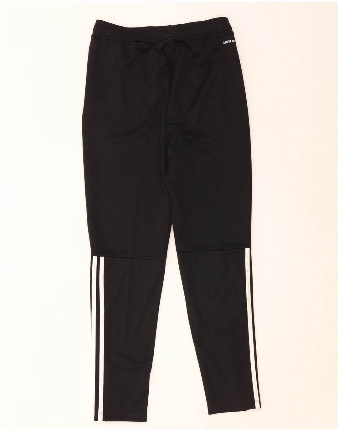 ADIDAS Boys Aeroready Tracksuit Trousers 13-14 Years  Black Polyester