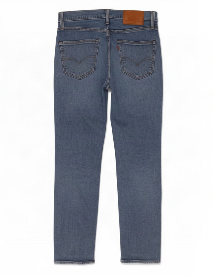 Levi's Womens 511 Slim Jeans W30 L28 Blue Cotton
