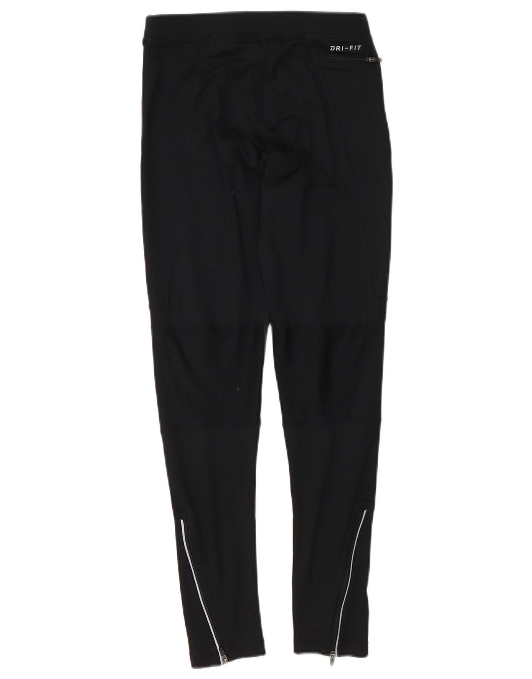 Nike Womens Dri Fit Leggings UK 8 Small Black Polyester