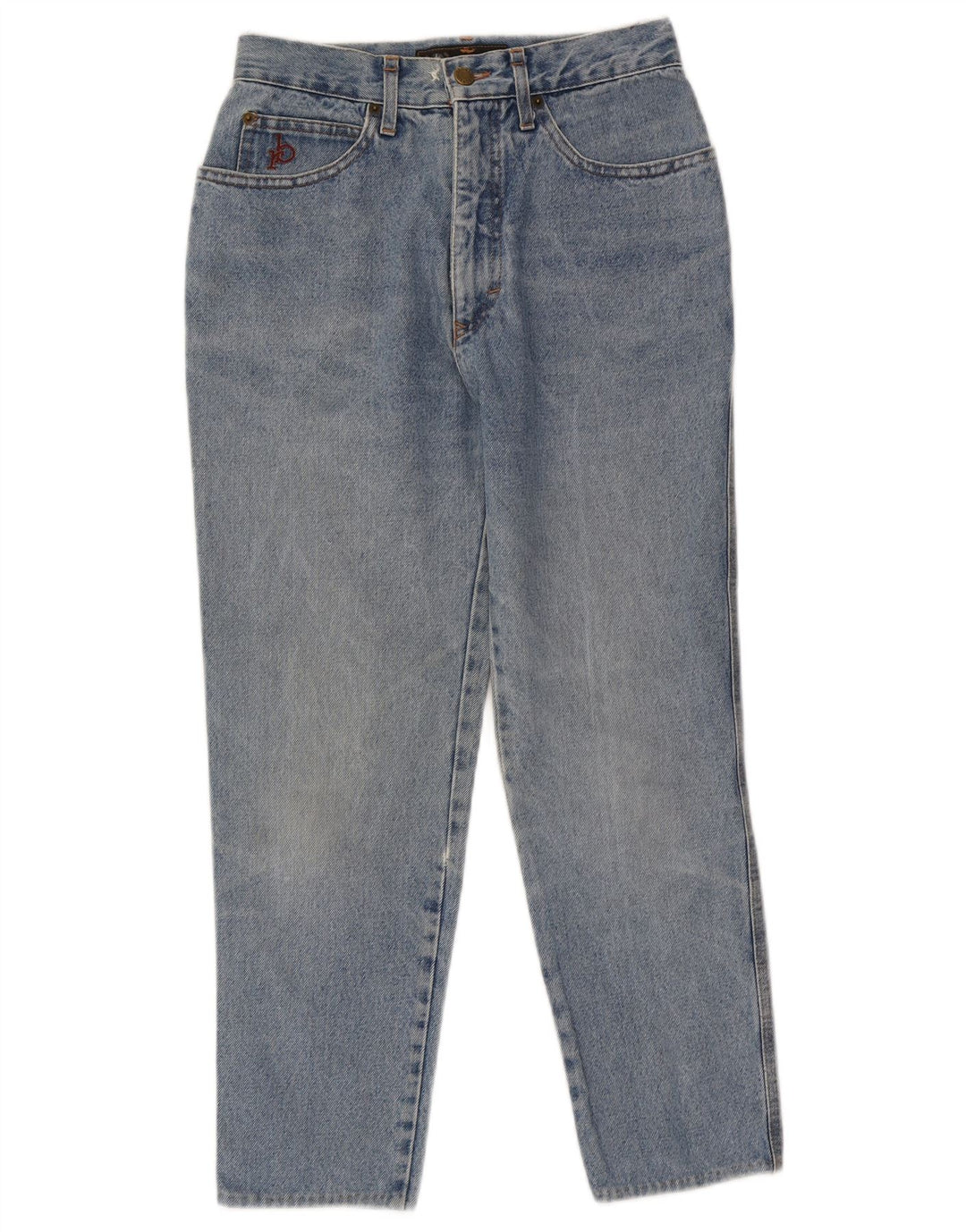 Roccobarocco Womens Cropped Jeans W31 L25 Blue Cotton