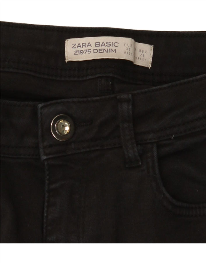 ZARA Womens Skinny Jeans EU 38 Small W28 L28 Black