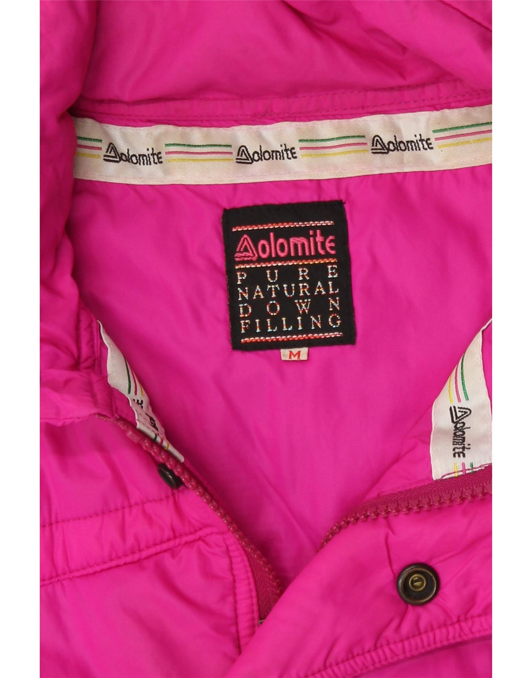 Dolomite Mens Padded Gilet UK 38 Medium Pink Polyester