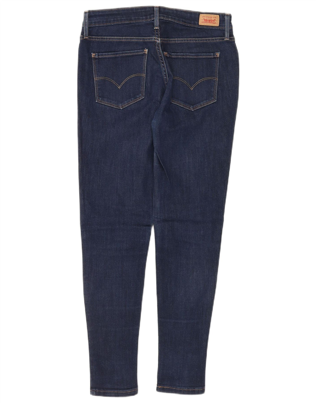 LEVI'S Womens Legging Skinny Jeans US 6 Medium W28 L27 Blue Cotton