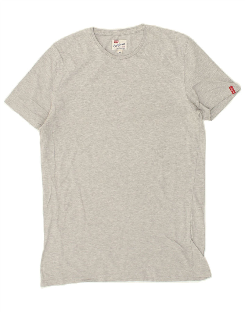 LEVI'S Mens T-Shirt Top Medium Grey Cotton | Vintage Levi's | Thrift | Second-Hand Levi's | Used Clothing | Messina Hembry 