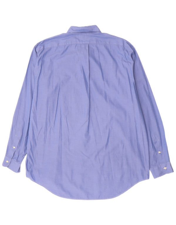POLO RALPH LAUREN Mens Yarmouth Loose Fit Shirt Size 17 1/2 44 XL Blue