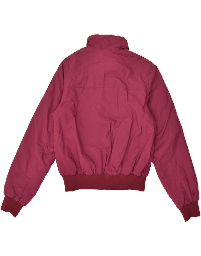 NORTH SAILS Girls Bomber Jacket 11-12 Years Burgundy Polyamide | Vintage North Sails | Thrift | Second-Hand North Sails | Used Clothing | Messina Hembry 