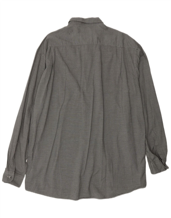 HUGO BOSS Mens Shirt XL Grey Check
