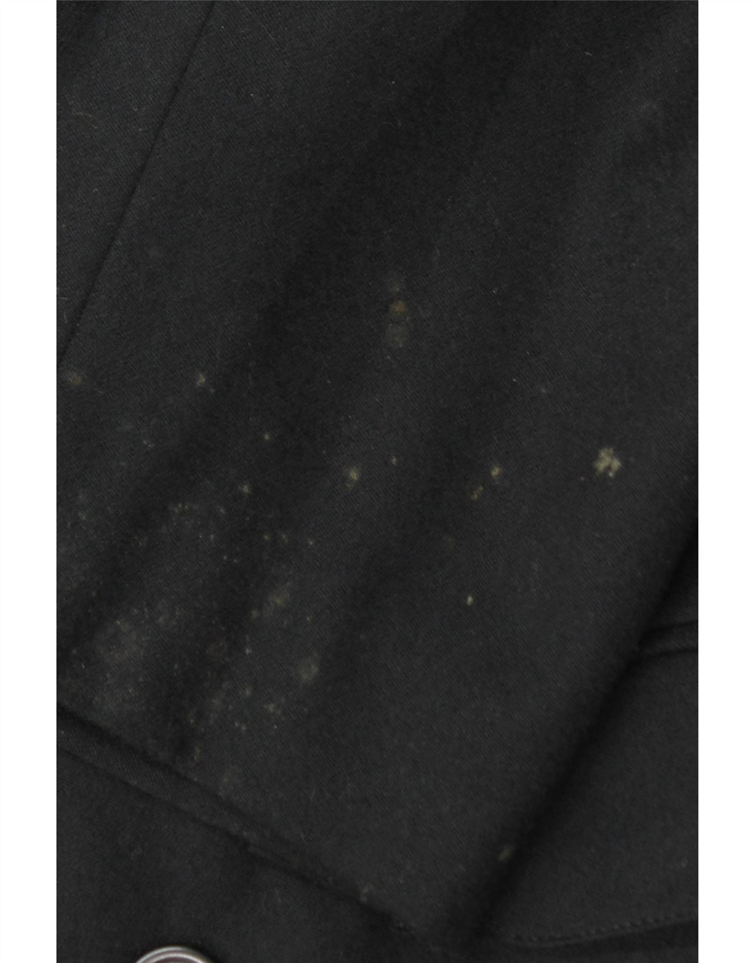 SISLEY Mens Double Breasted Blazer Jacket UK 38 Medium Black Wool